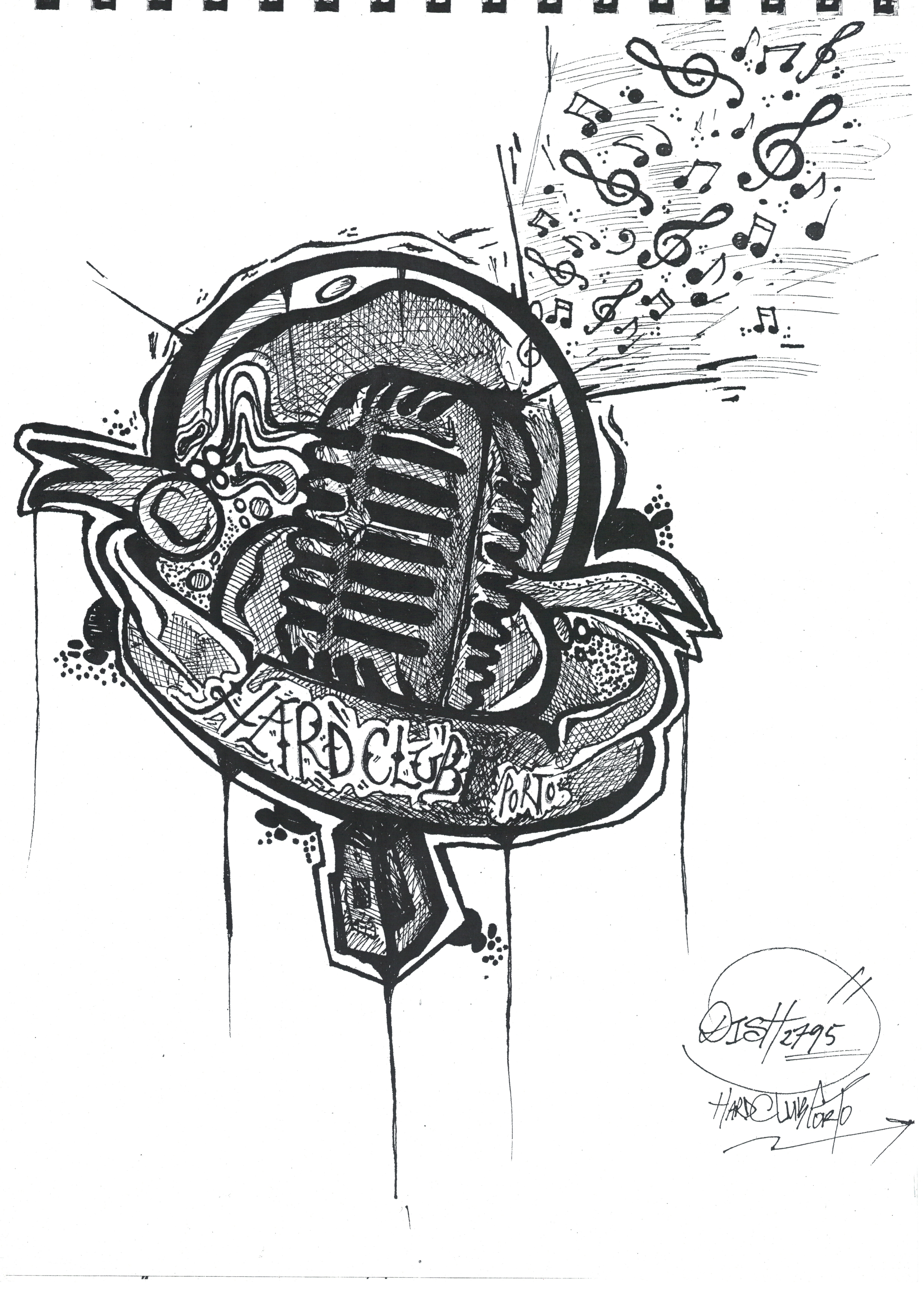 Hard Club 1 (Mic) Sketch